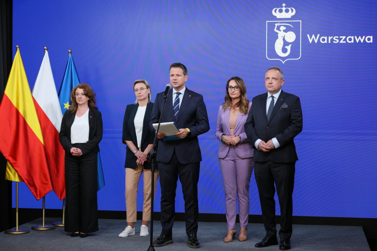 Nowy zarząd stołecznego ratusza „Zmiany będą realizowane”