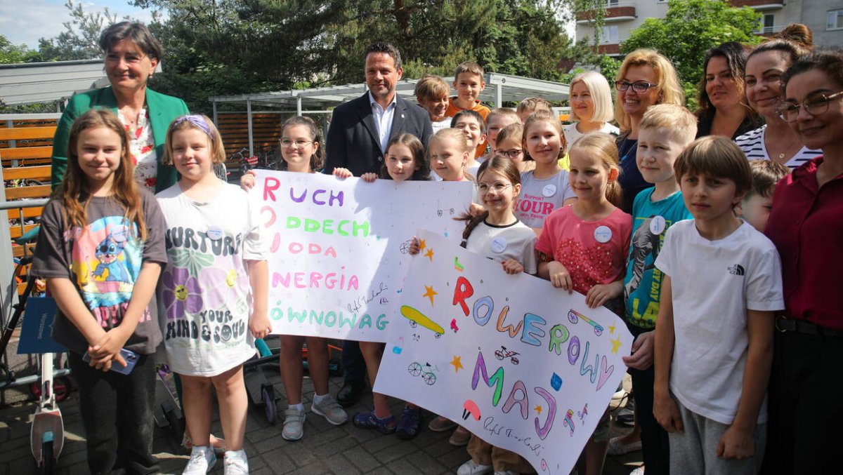 Jak zachęcić dzieci do jazdy na rowerze? Siódmy raz zainaugurowano akcję Rowerowy Maj
