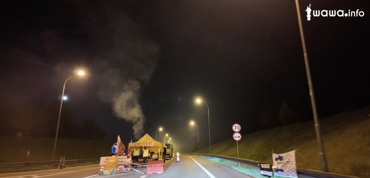 O co naprawdę walczą rolnicy? Relacja z granicy [TYLKO U NAS]