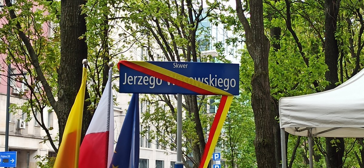 Jerzy Wasowski ma swój skwer w Śródmieściu