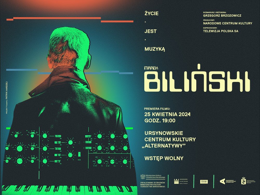 Premiera pierwszego filmu dokumentalnego o muzyku Marku Bilińskim