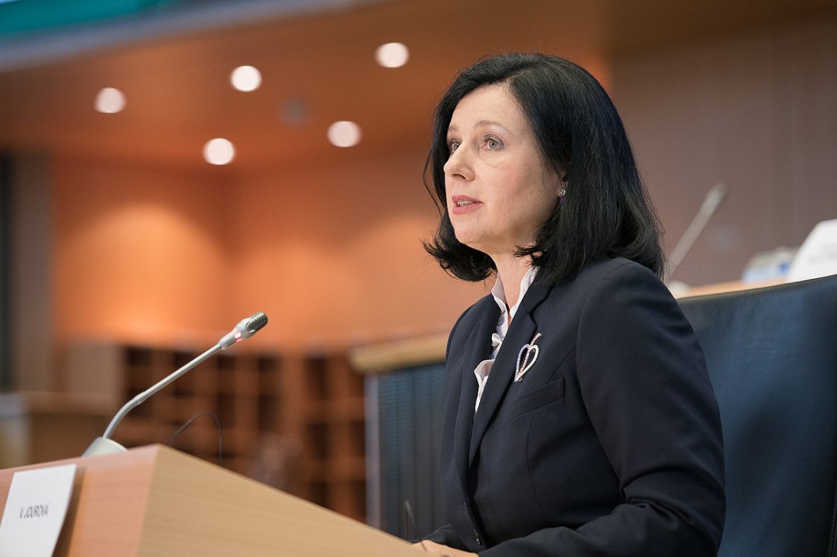 Vera Jourova i Adam Strzembosz odebrali Nagrody Orła Jana Karskiego