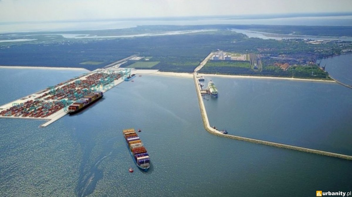 Potężny port kontenerowy buduje się w Świnoujściu. Konkurencja dla Hamburga