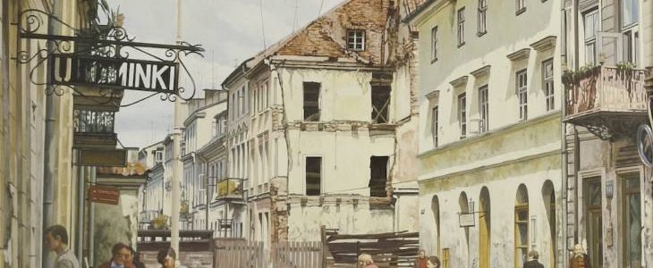 Malował Płock, był hiperrealistą. Po 40 latach obrazy wracają do miasta