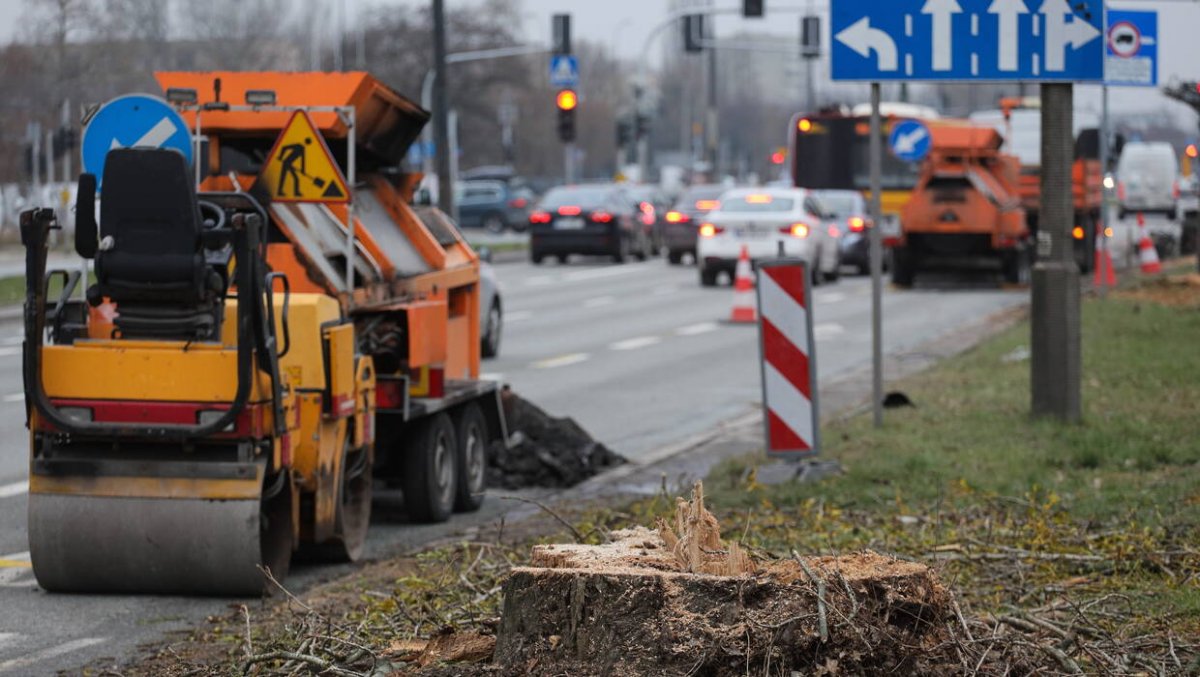Zmiana organizacji ruchu na al. Wilanowskiej w Warszawie