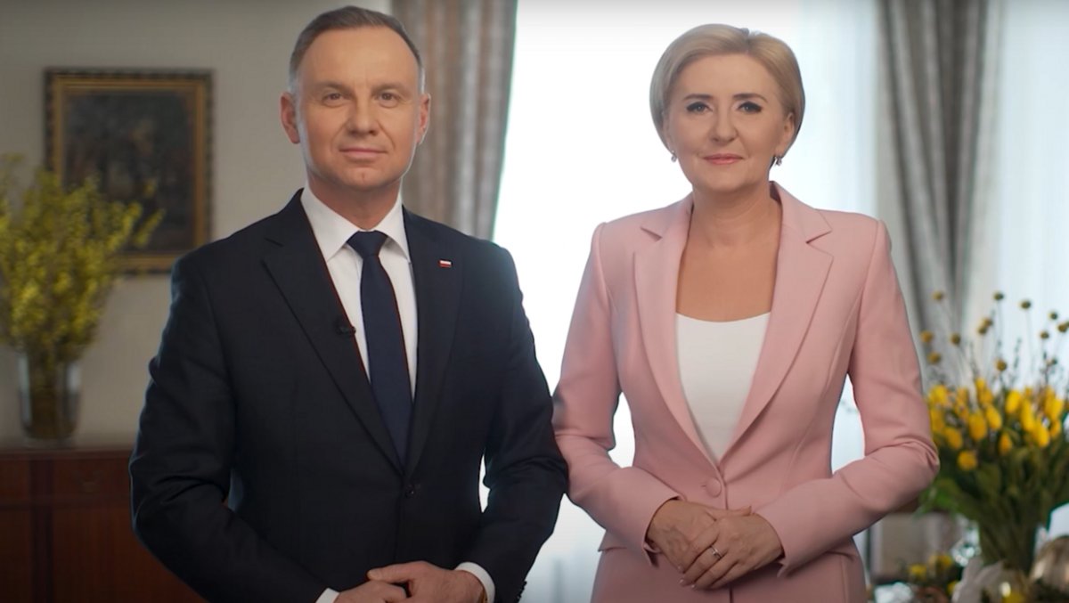 Wielkanocne życzenia od pary prezydenckiej