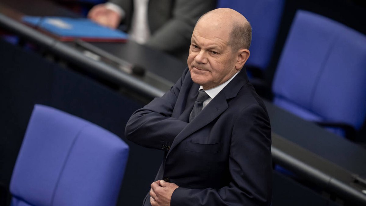 Scholz: zyski z zamrożonych aktywów Rosji trzeba wykorzystać na zakup broni dla Ukrainy