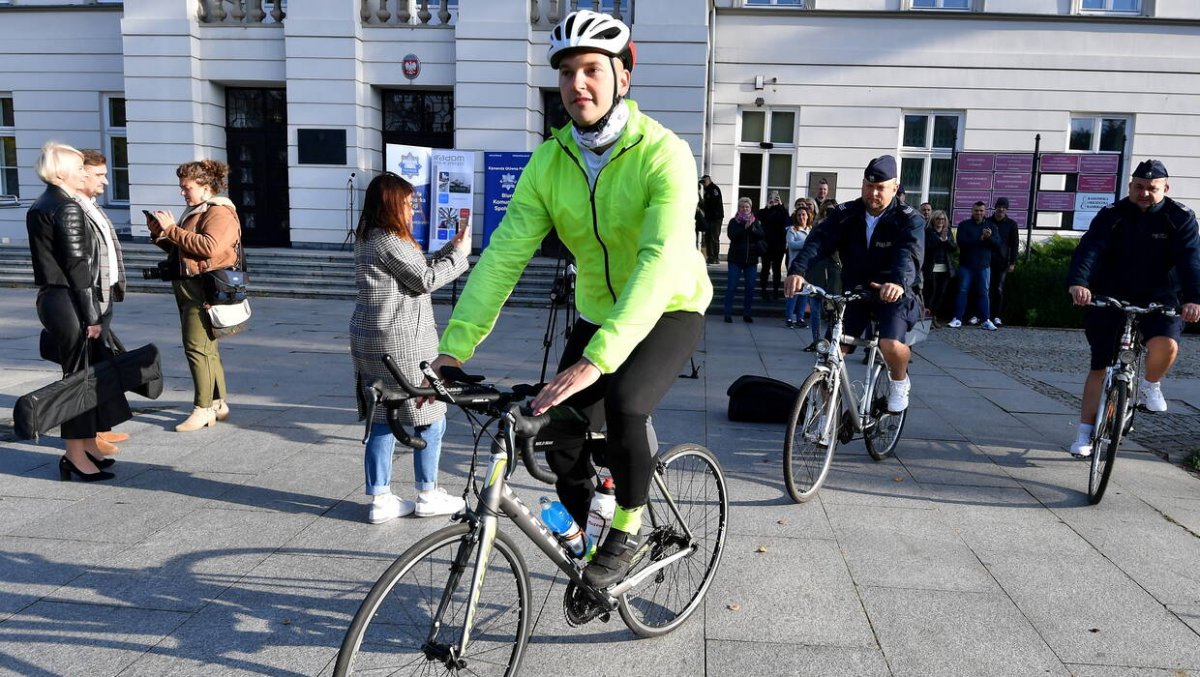 Policjant planuje rowerowy rajd non stop na trasie 1 tys. km, a potem 2 tys. km