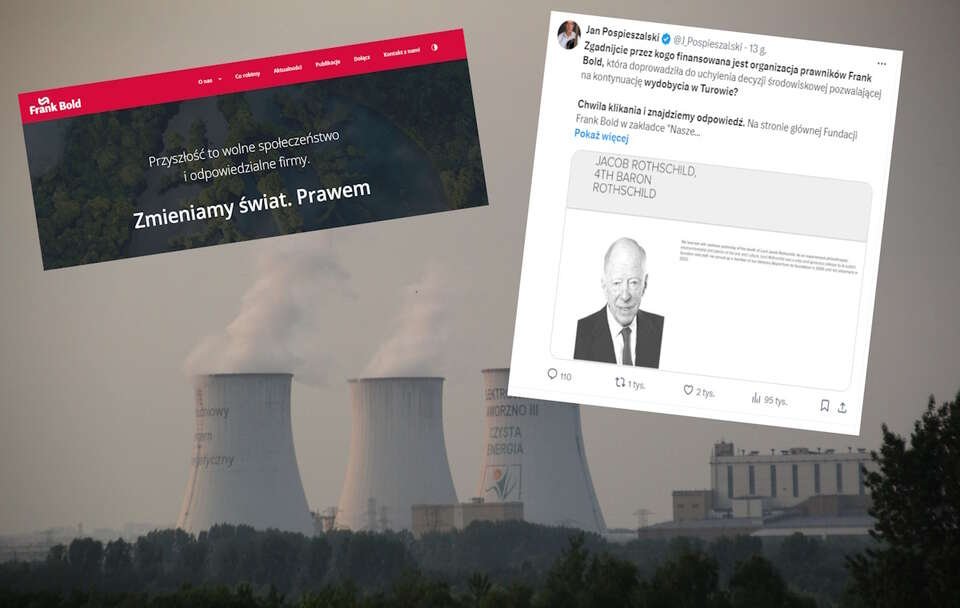 Kto stoi za organizacją Frank Bold, która uderzyła w Turów?