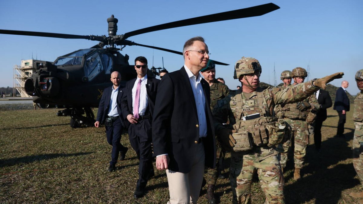 Prezydent Duda złożył wizytę w Fort Stewart. To ostatni akcent 