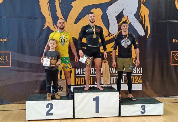 Radomski policjant kolejny raz na podium zawodów w Jiu Jitsu