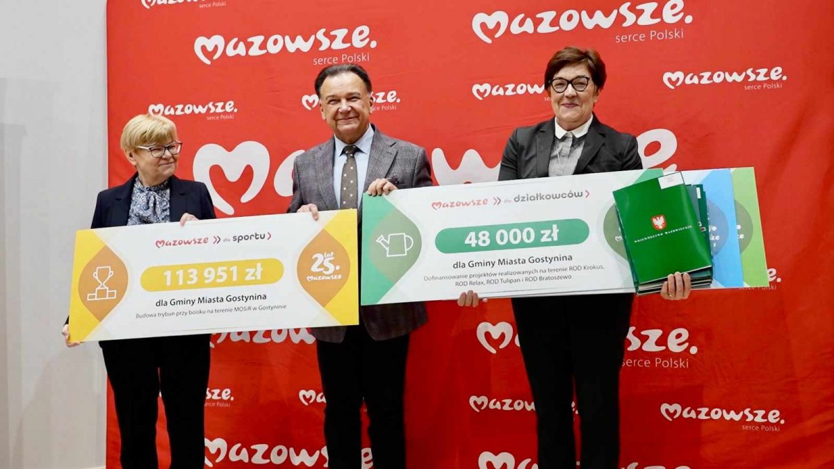 Ponad 200 inwestycji w regionie płockim ze wsparciem sejmiku Mazowsza [WIDEO]