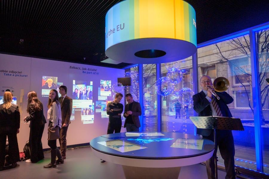 Spotkaj się z Europą w nowym centrum multimedialnym