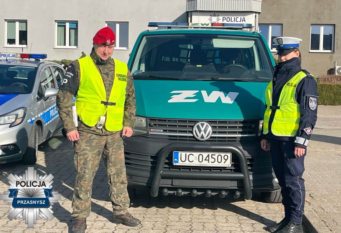 Pędził na porodówkę. Zamiast mandatu dostał eskortę