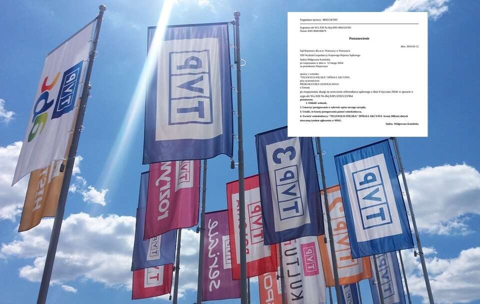 Porażka samozwańczych władz neo-TVP. Jest decyzja sądu