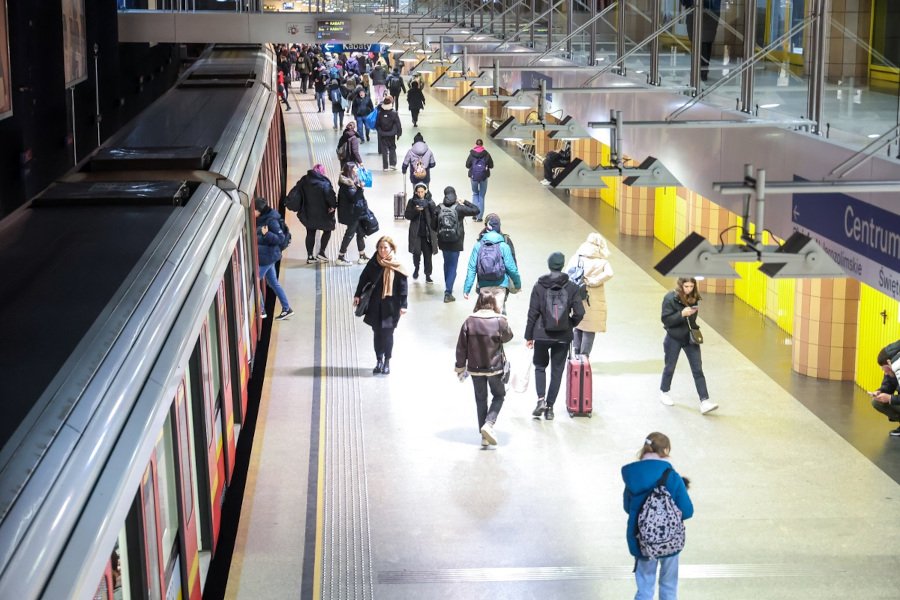 Niemal miliard pasażerów Warszawskiego Transportu Publicznego w 2023 roku