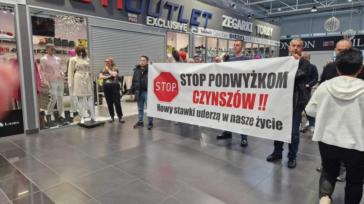 Strajk w warszawskim centrum handlowym. Zapowiadają protest