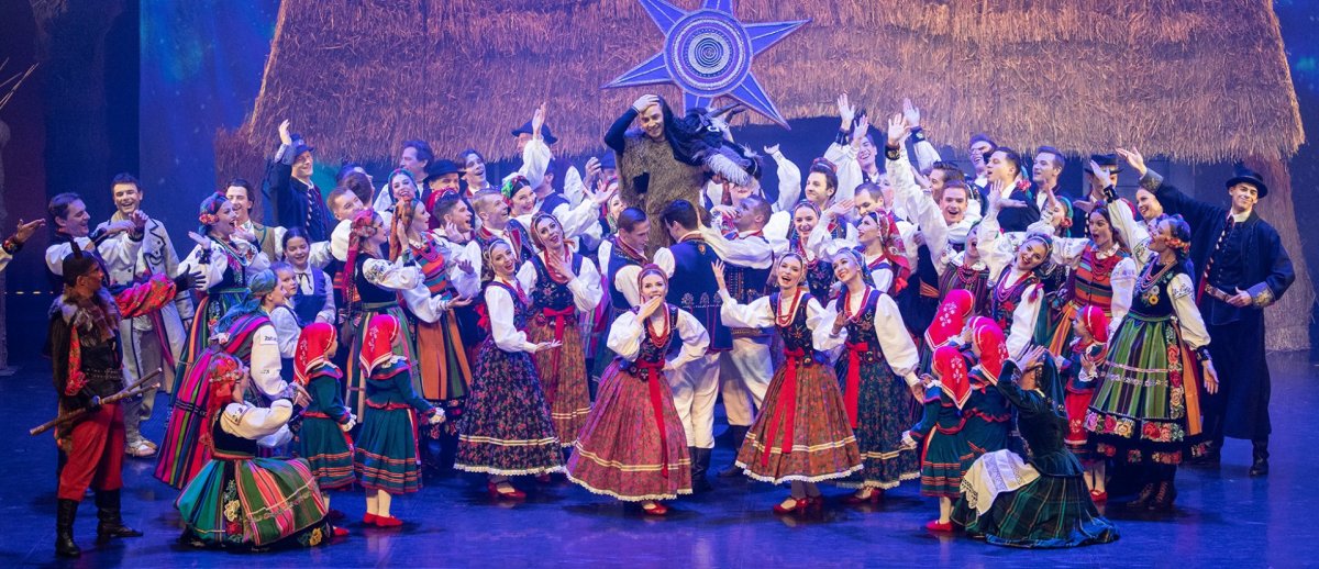Przedstawienie taneczno- muzyczne opowiada o Betlejem