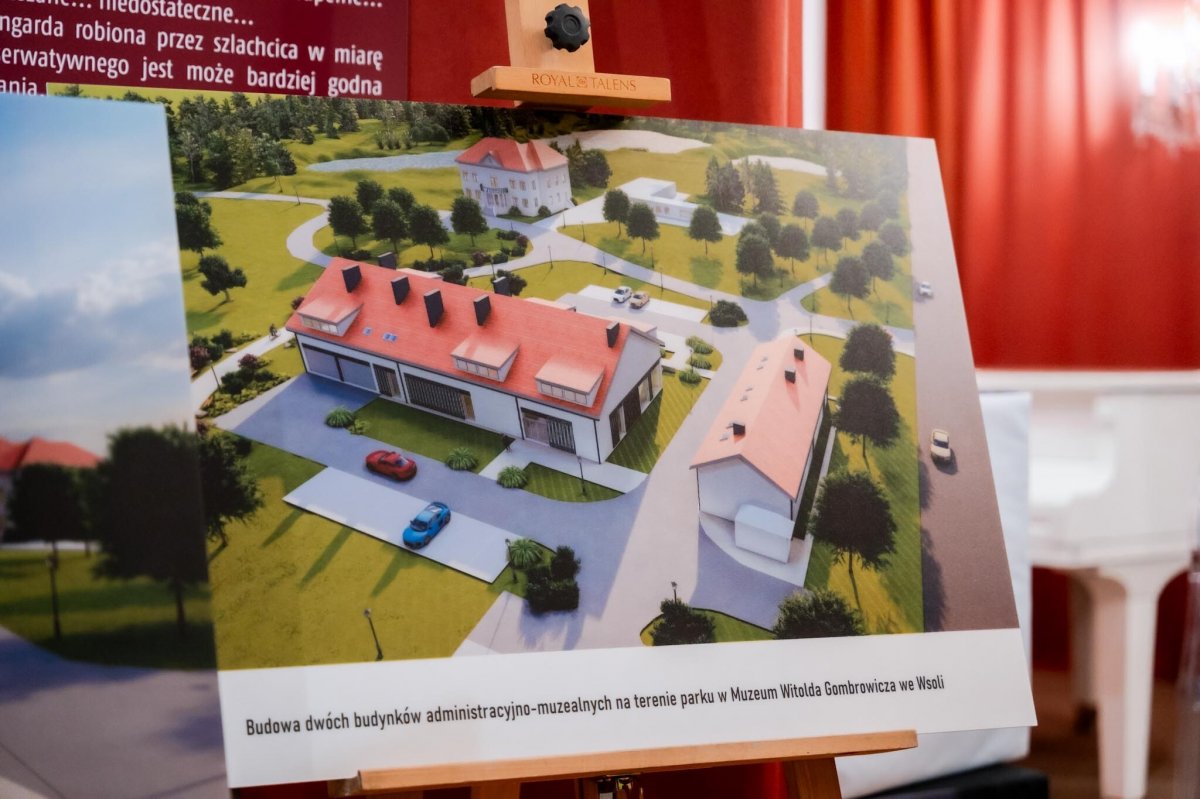 Muzeum Gombrowicza we Wsoli czeka rozbudowa