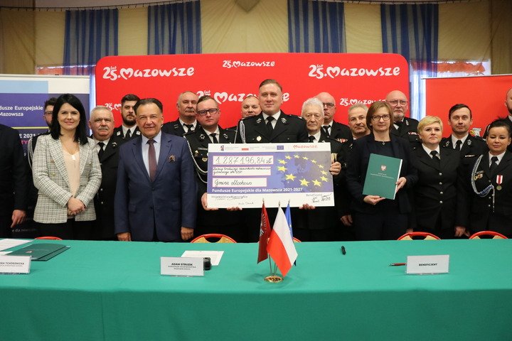  6,6 mln złotych dla strażaków z Mazowsza