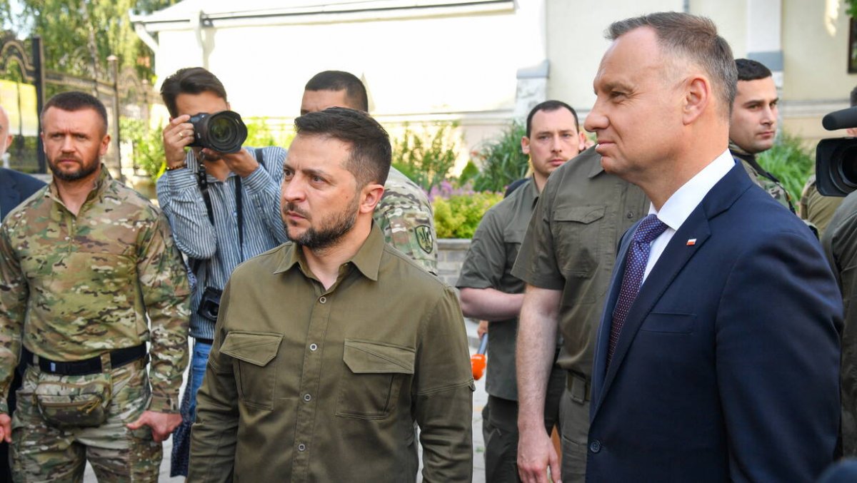 Duda i Zełenski spotkają się podczas WEF w Davos?