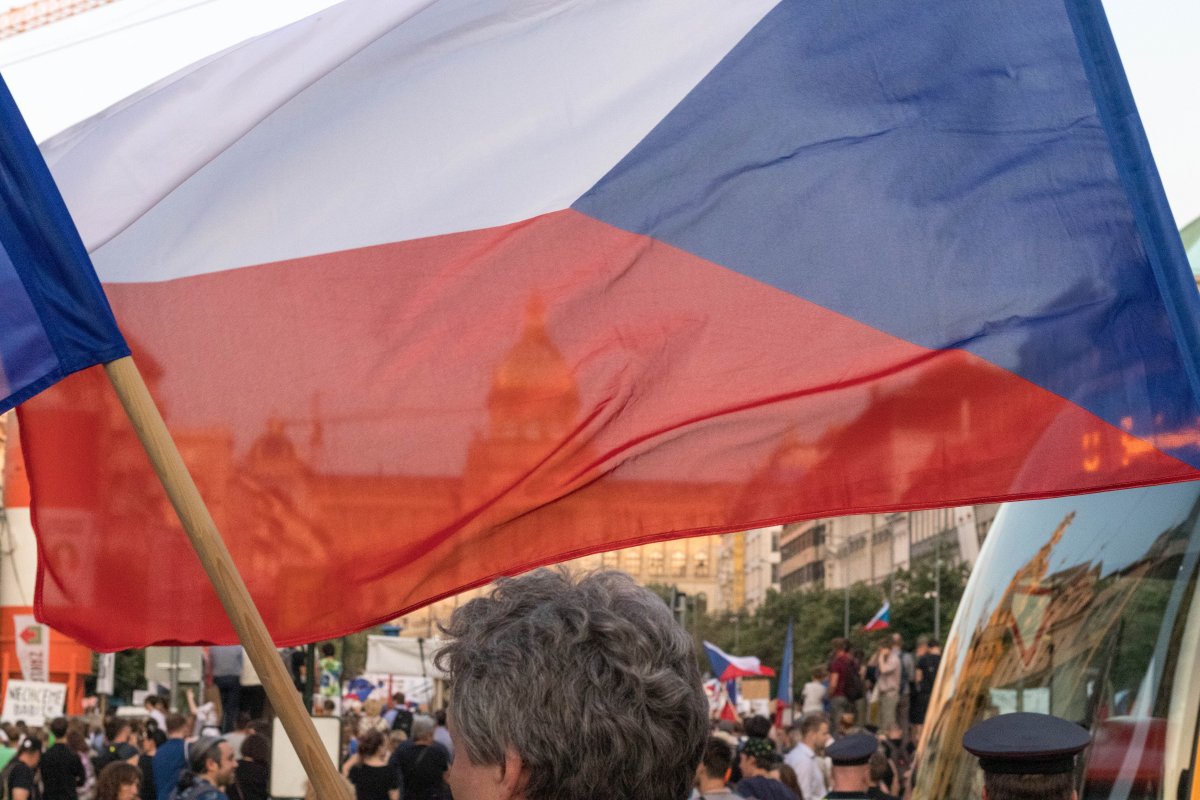 Czechy/ Solidarnościowa demonstracja czeskich rolników z niemieckim protestem