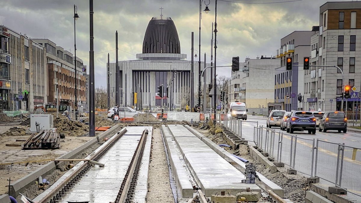 Budowa tramwaju na Wilanów dotarła do Chełmskiej. Jakie będą utrudnienia?