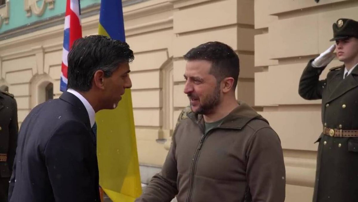 Premier Sunak w piątek w Kijowie. Nowy pakiet pomocy o wartośći 2,5 mld funtów