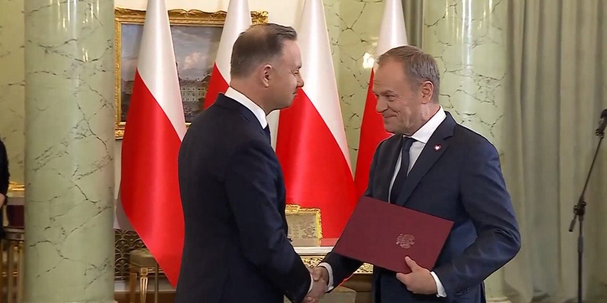 Donald Tusk został zaprzysiężony i ... rusza do roboty