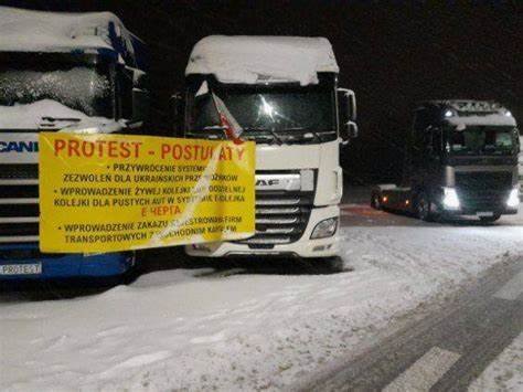 Protest branży transportowej rozwiązany. 