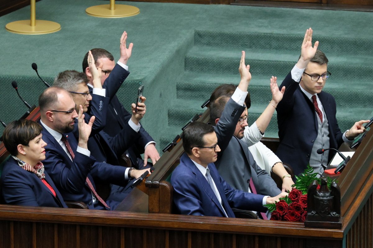 Sejm nie udzielił wotum zaufania rządowi premiera Mateusza Morawieckiego