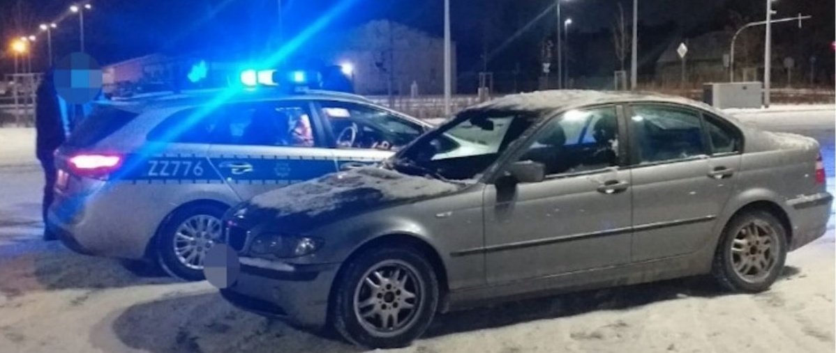 Nocny pościg za kierowcą. 36-latek podczas ucieczki autem potrącił policjantkę
