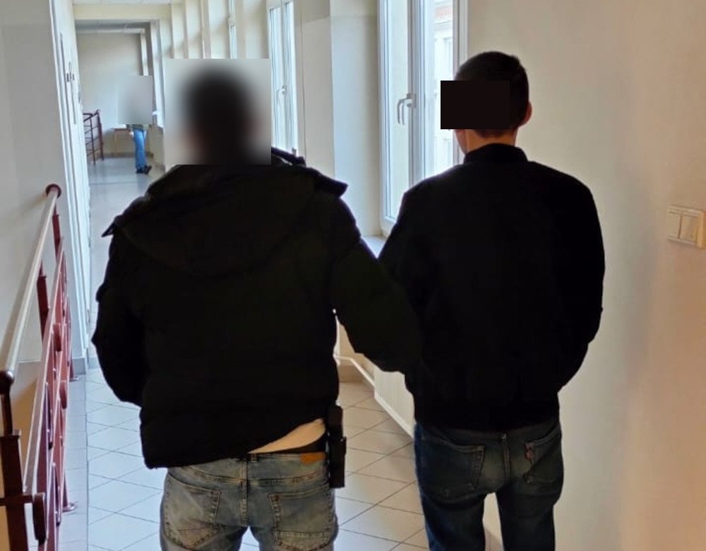 Rzucił psem o szafki kuchenne i uderzył matkę w twarz
