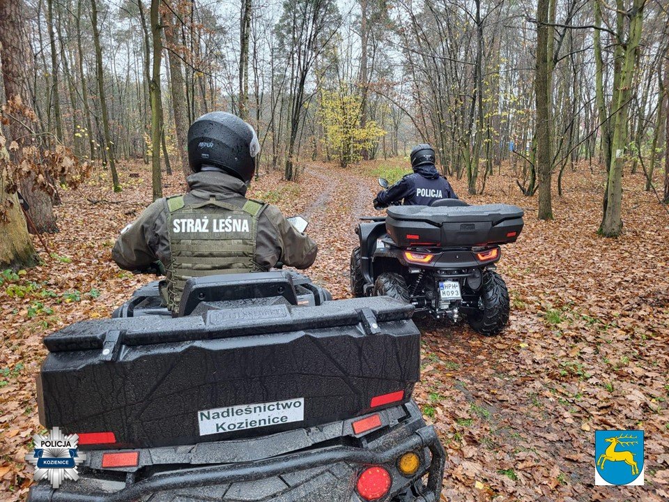 Quad dla policjantów od władz gminy Kozienice