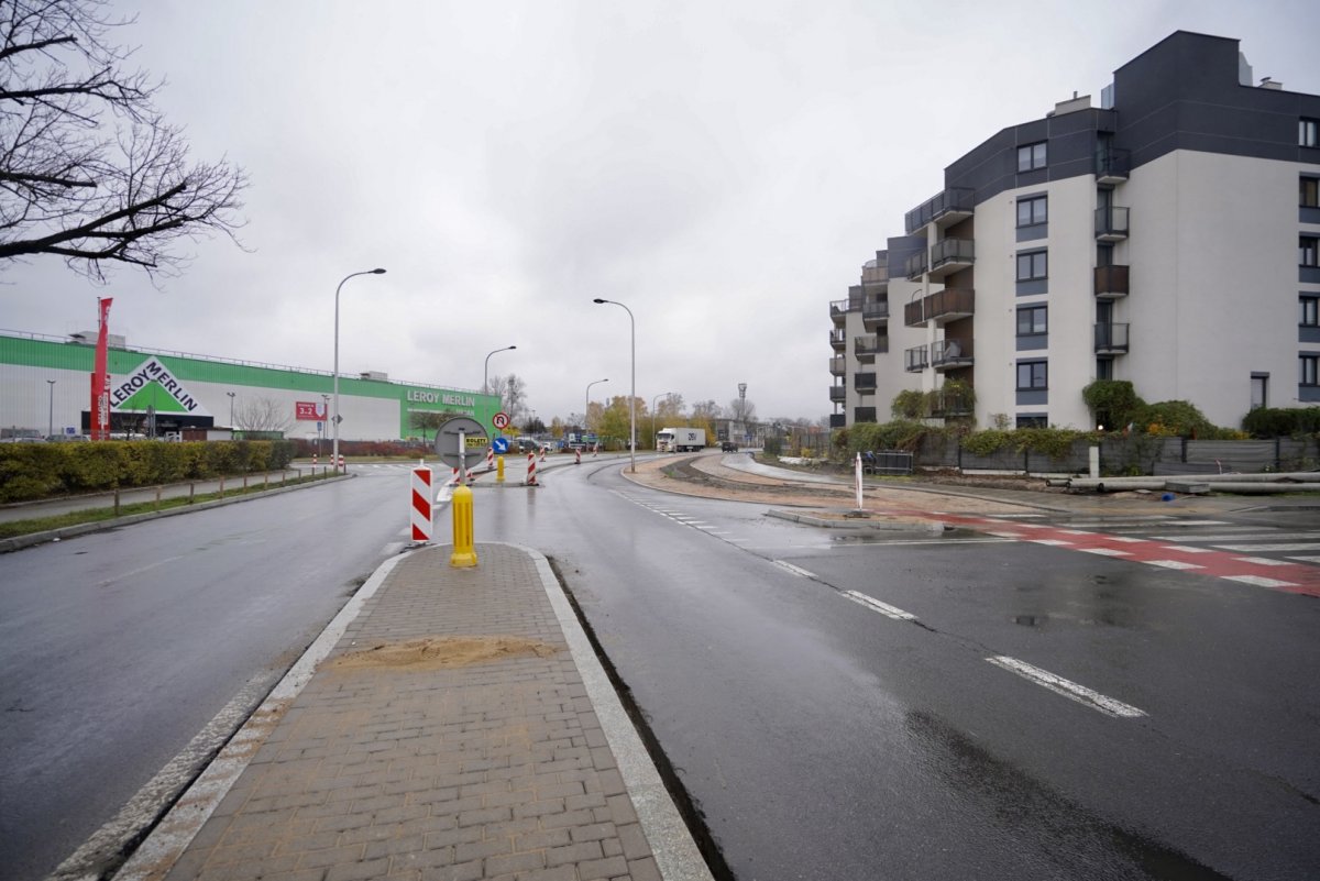 Trwa przebudowa ul. Okularowej i Szpaczej