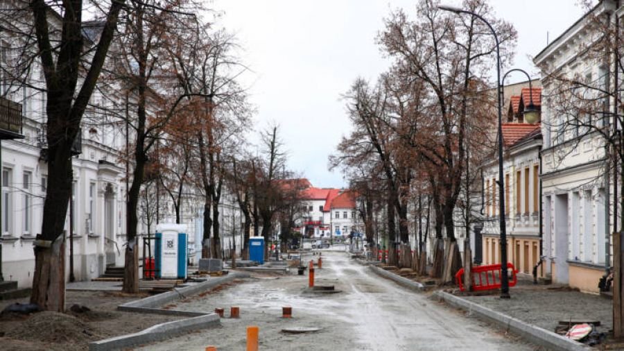 W Płocku po przebudowie rusza wreszcie ulica Kościuszki