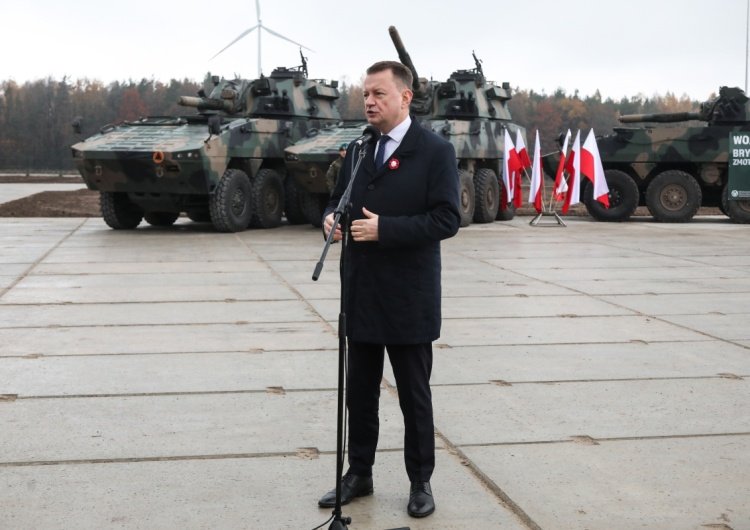 Szef MON: możemy powiedzieć z satysfakcją, że Wojsko Polskie jest w Wojewodzinie