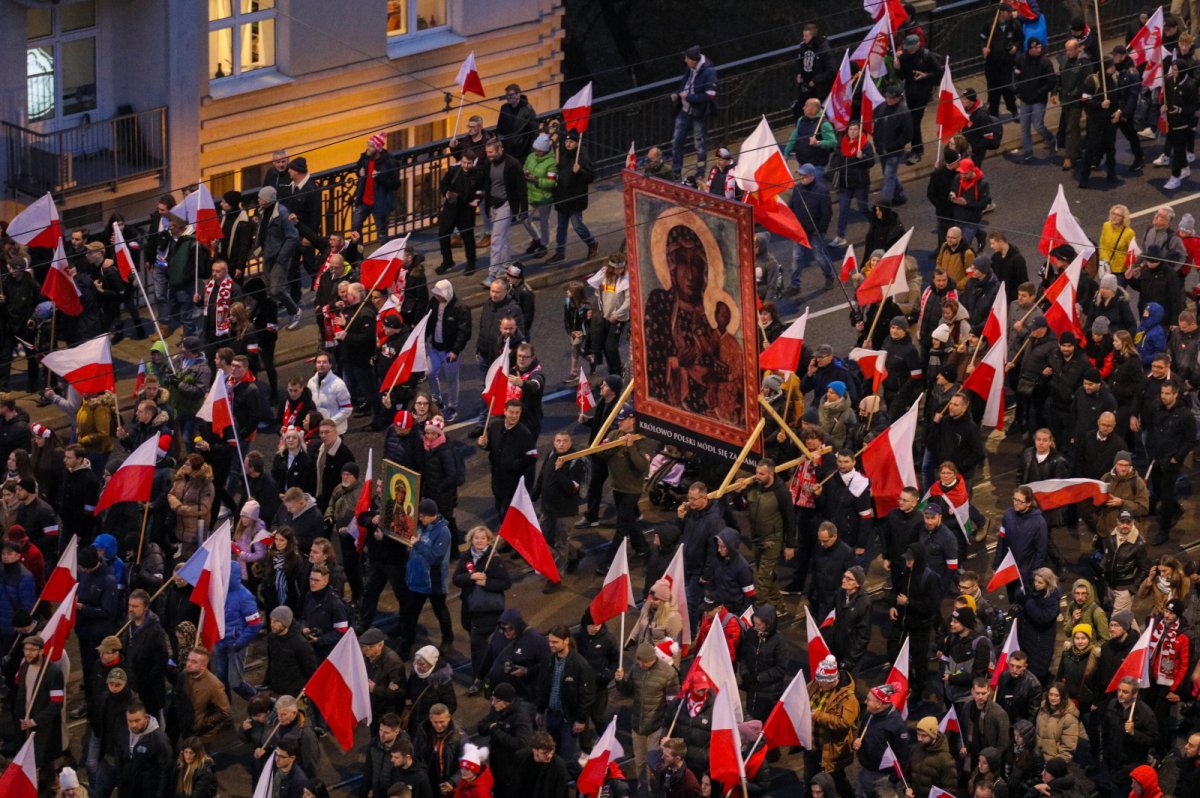 Prezydent Warszawy: oceniamy, że w Marszu Niepodległości bierze udział ok. 40 tys. uczestników
