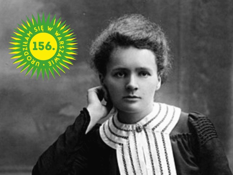 Ubiory inspirowane strojami z epoki, w której żyła Maria Skłodowska-Curie