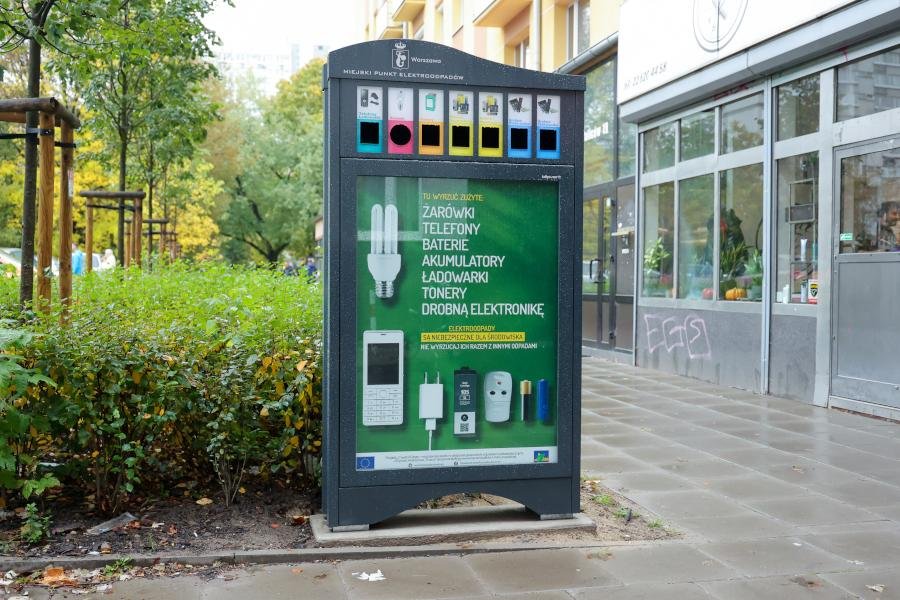 Więcej możliwości na pozbycie się elektroodpadów w Warszawie