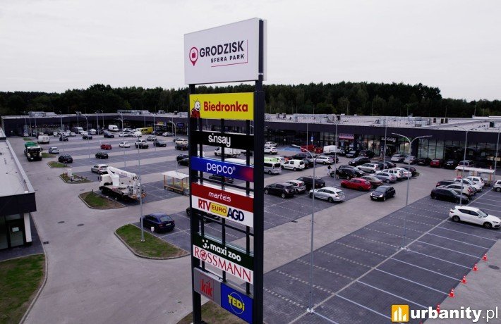 Powstał Sfera Park - największy w Grodzisku Mazowieckim kompleks handlowy