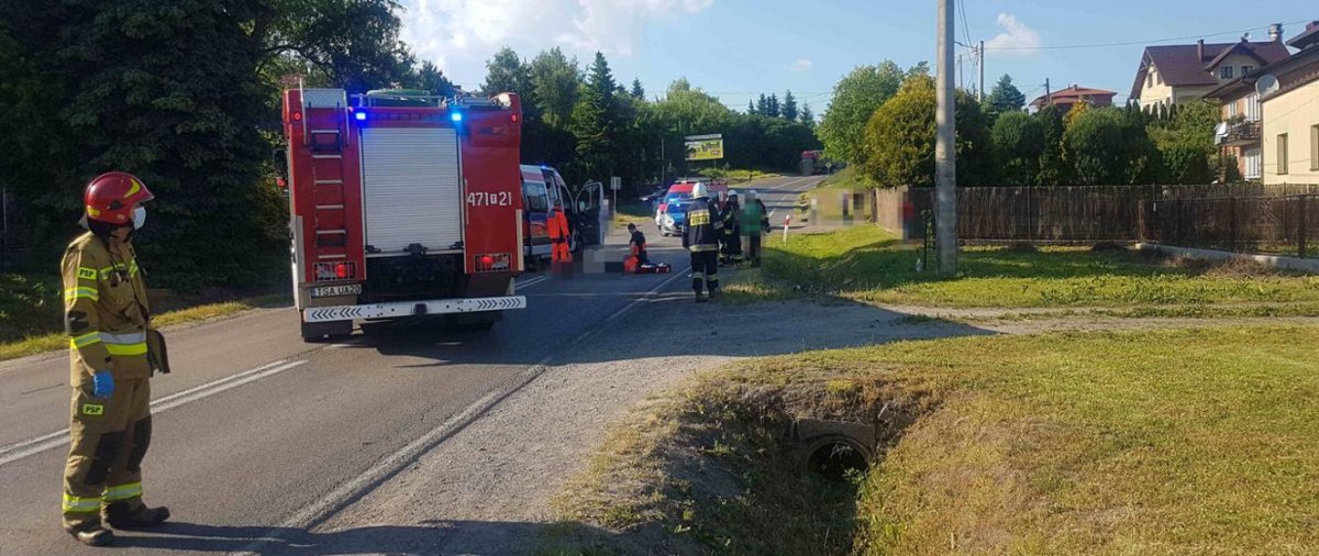 Śmiertelne potrącenie rowerzysty w miejscowości Bądkowo