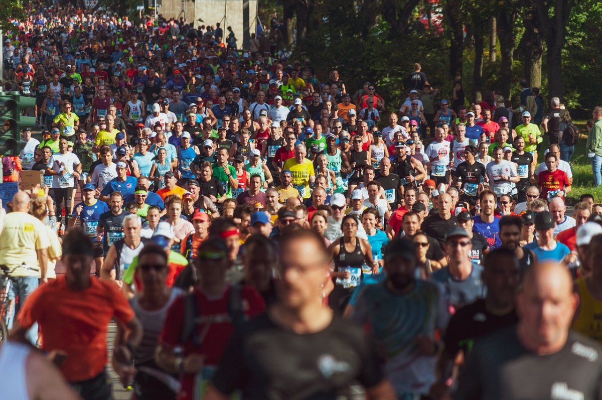 Maraton Warszawski w centrum stolicy