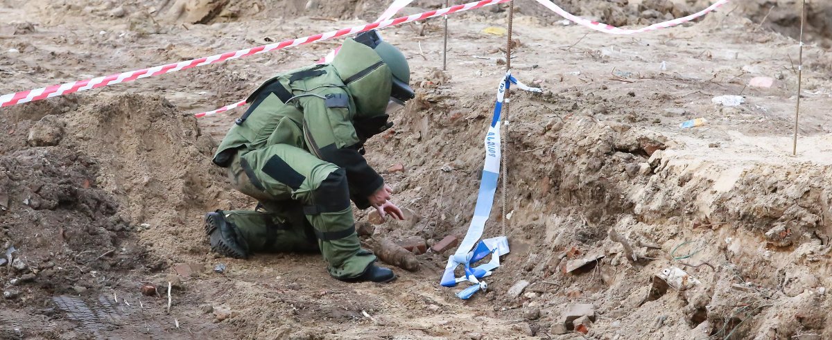 Saperzy i policjanci w akcji; seria odkryć niewybuchów z czasów z II wojny światowej
