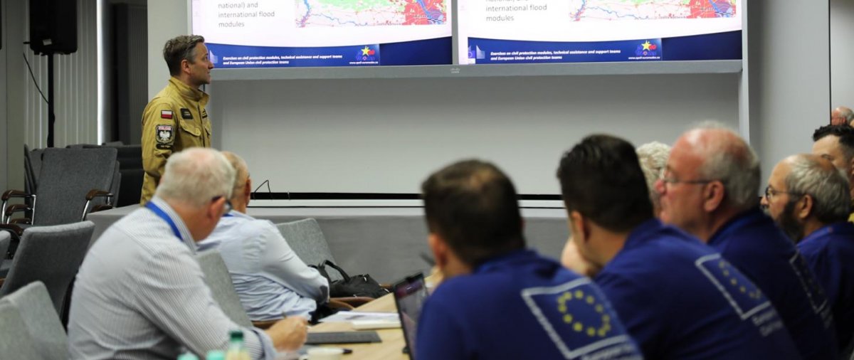 „New Wave 2023” – Ćwiczenia przeciwpowodziowe w powiecie nowodworskim