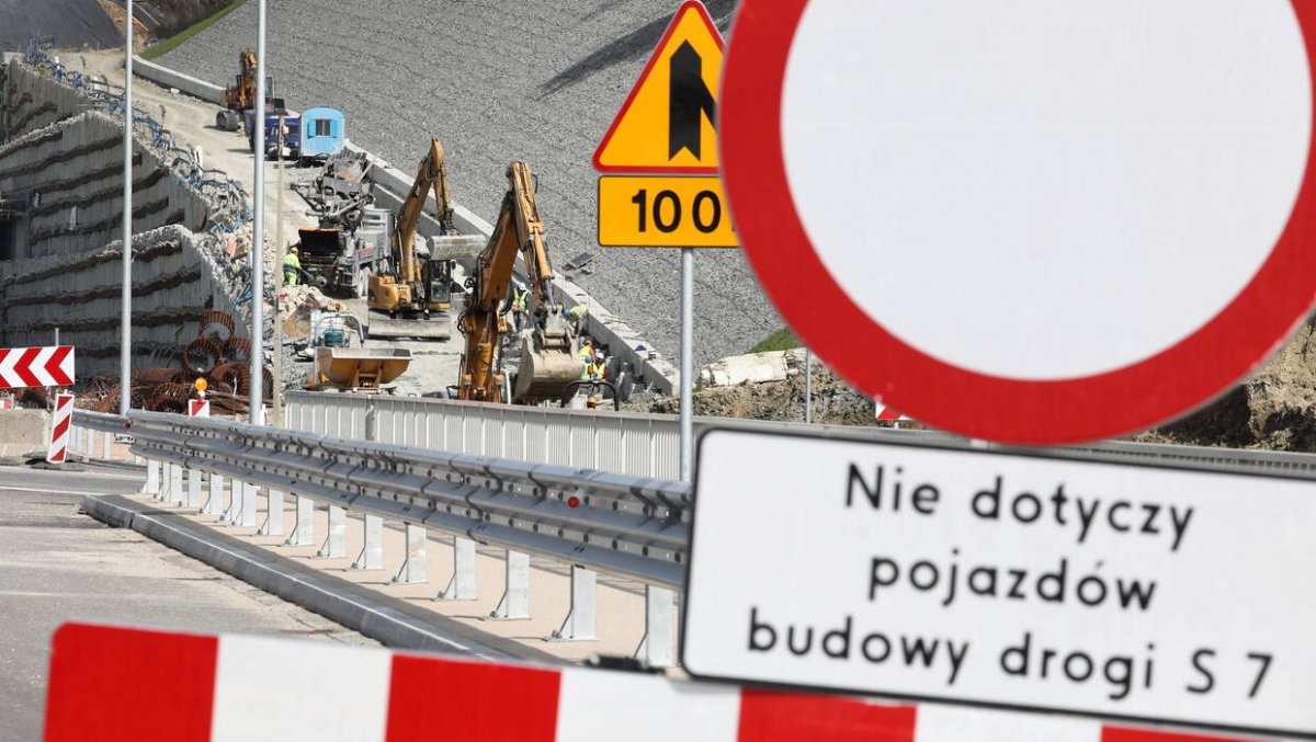 Przebudowa S7. Jak rozpoczęcie roku szkolnego wpłynie na ruch drogowy?