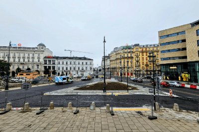 Pięknie na Pięknej i dwie nowe jezdnie na placu Trzech Krzyży