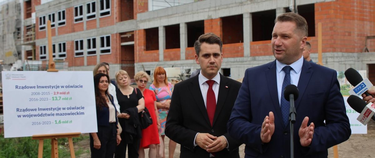 Blisko 38 mln zł na budowę szkoły i przedszkola w Ostrowi Mazowieckiej