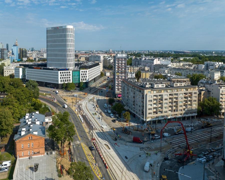 Tramwaje wracają na ulicę Puławską w Warszawie