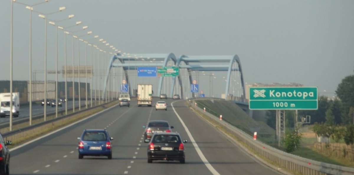 Utrudnienia na węźle Konotopa